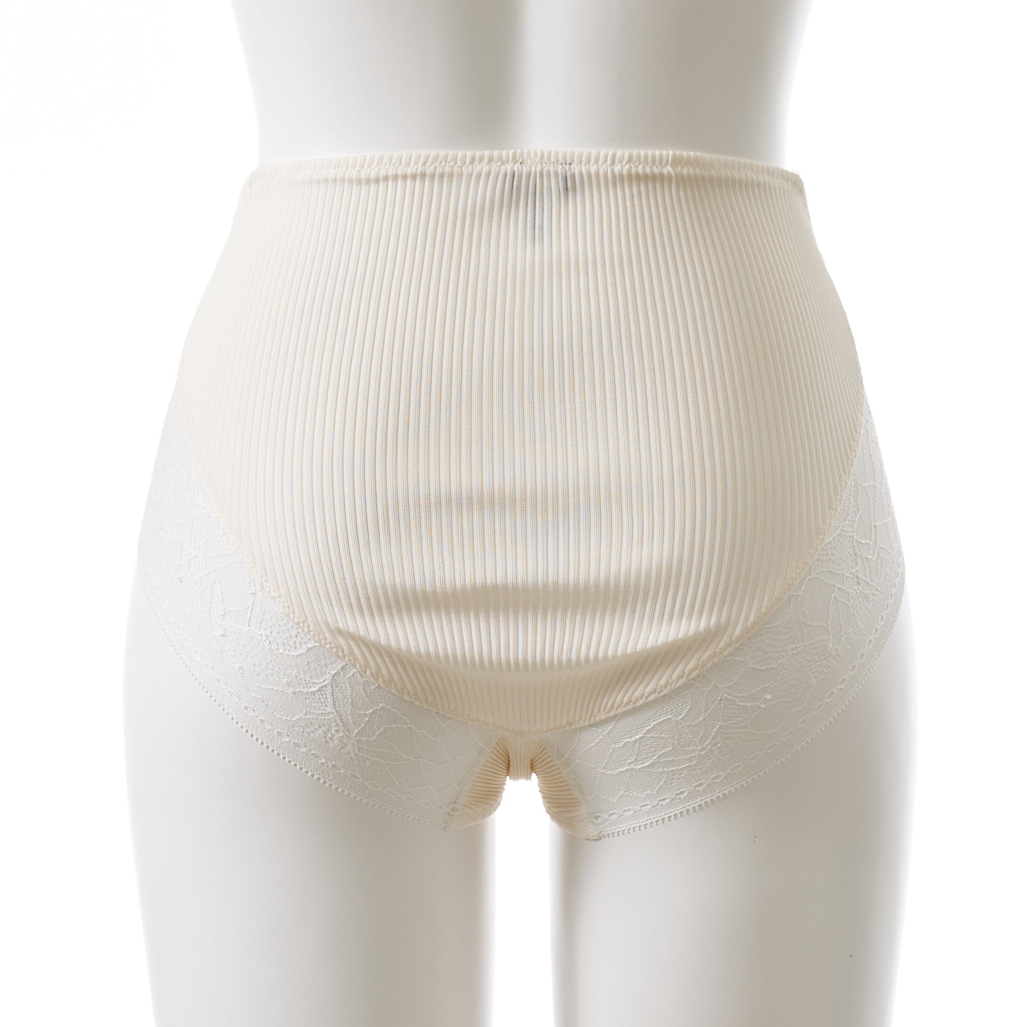 シルクアコーディオン バックレースショーツ