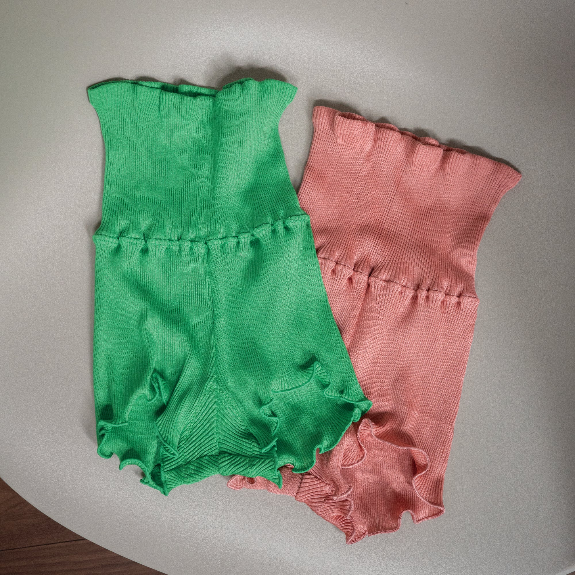 【SPECIAL EDITION】コットンアコーディオン ハイウエストショーツ