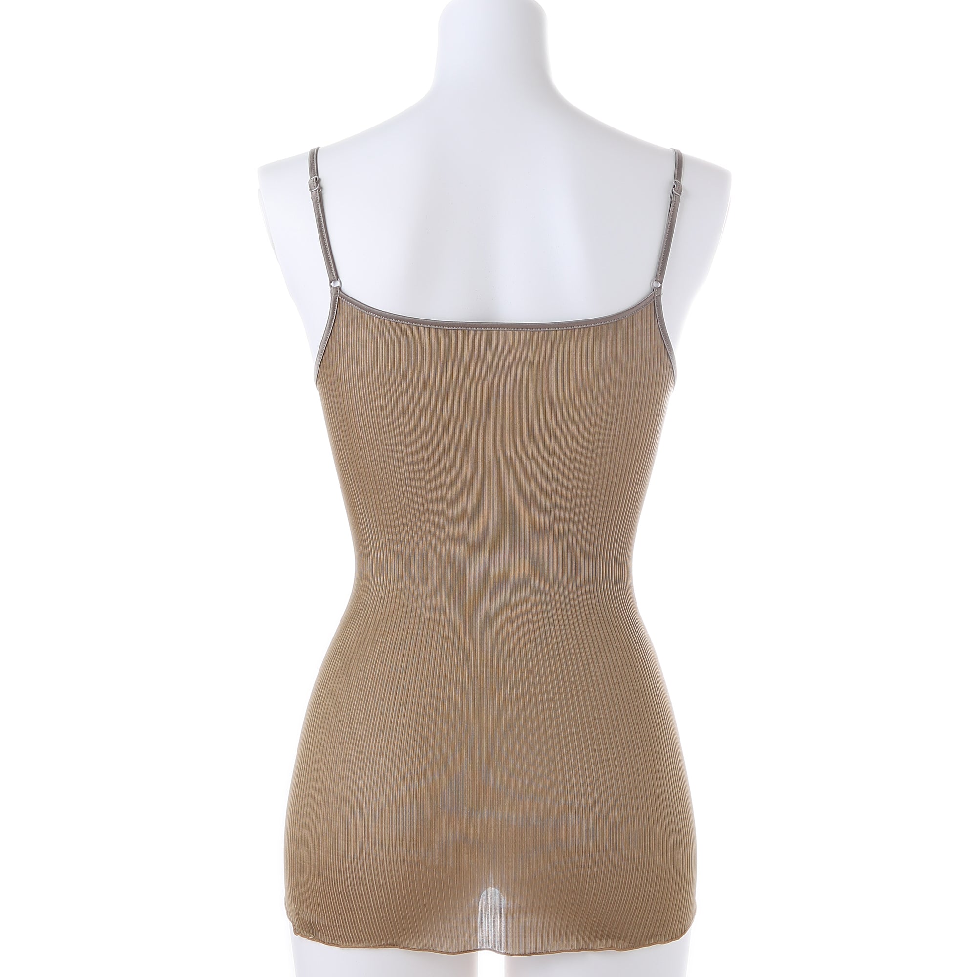 ※発売前※【26SS Pre-order/リニューアル】シルクアコーディオン Vフロントキャミソール