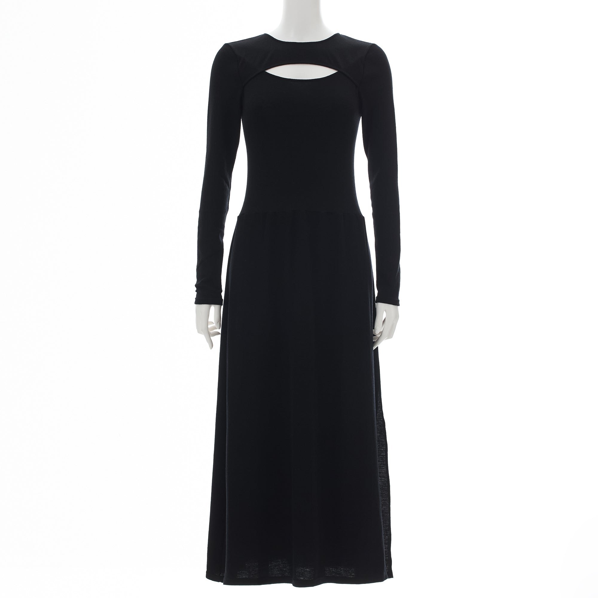 ウール ロングワンピース