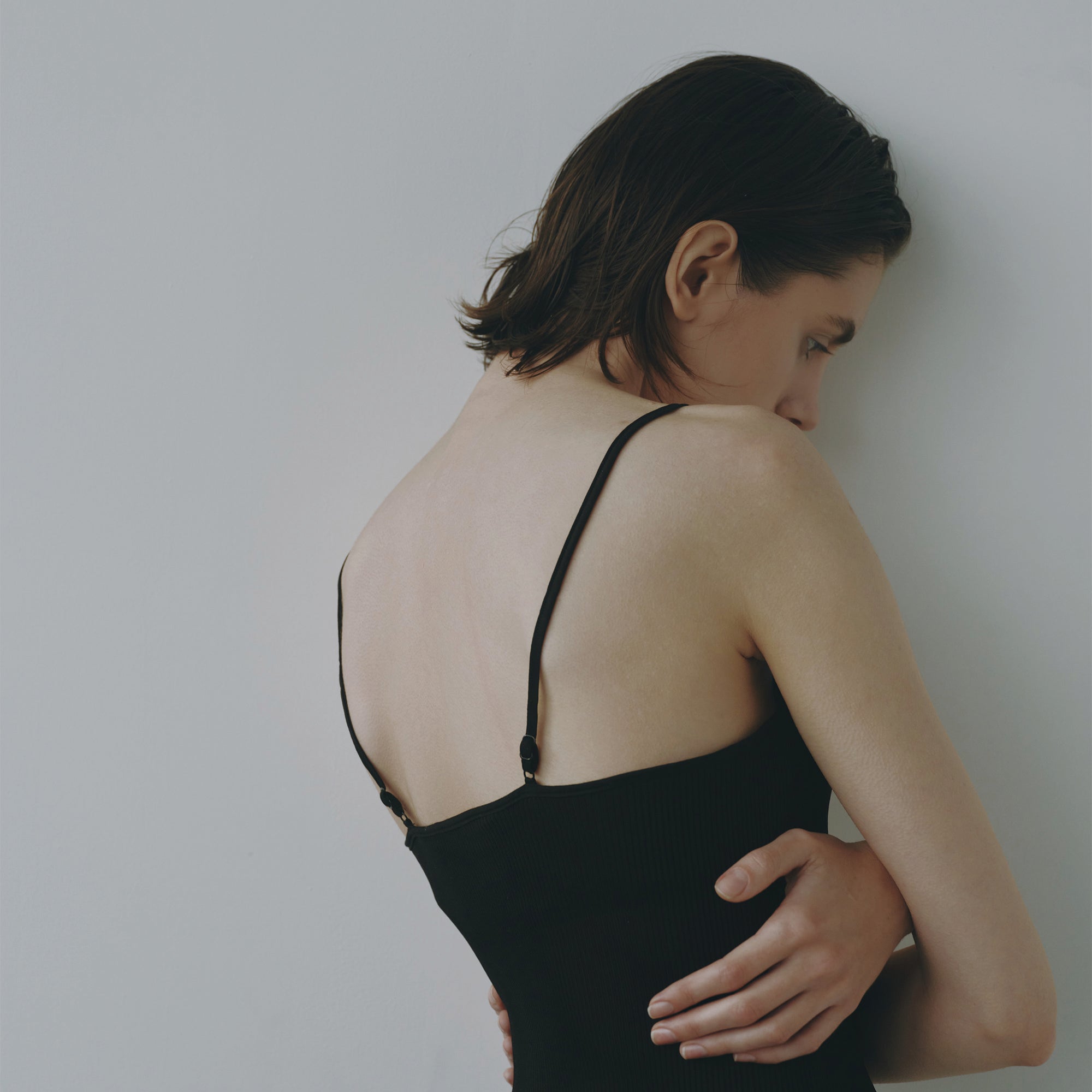 ※発売前※【26SS Pre-order/リニューアル】シルクアコーディオン スリップ