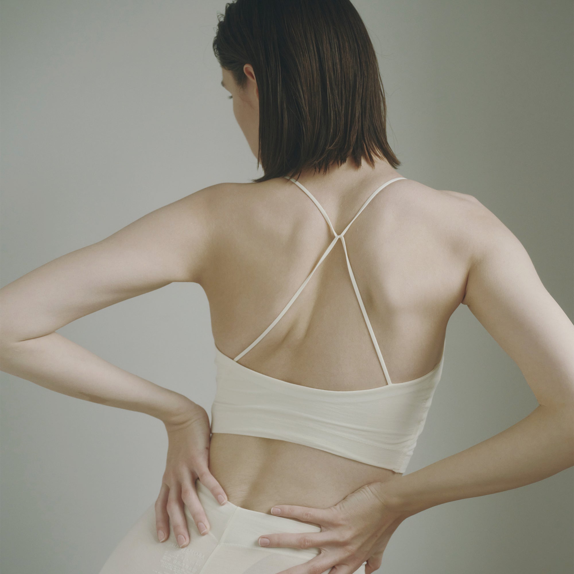 ※発売前※【26SS Pre-order】コットンストレッチ ストレートフィットブラ