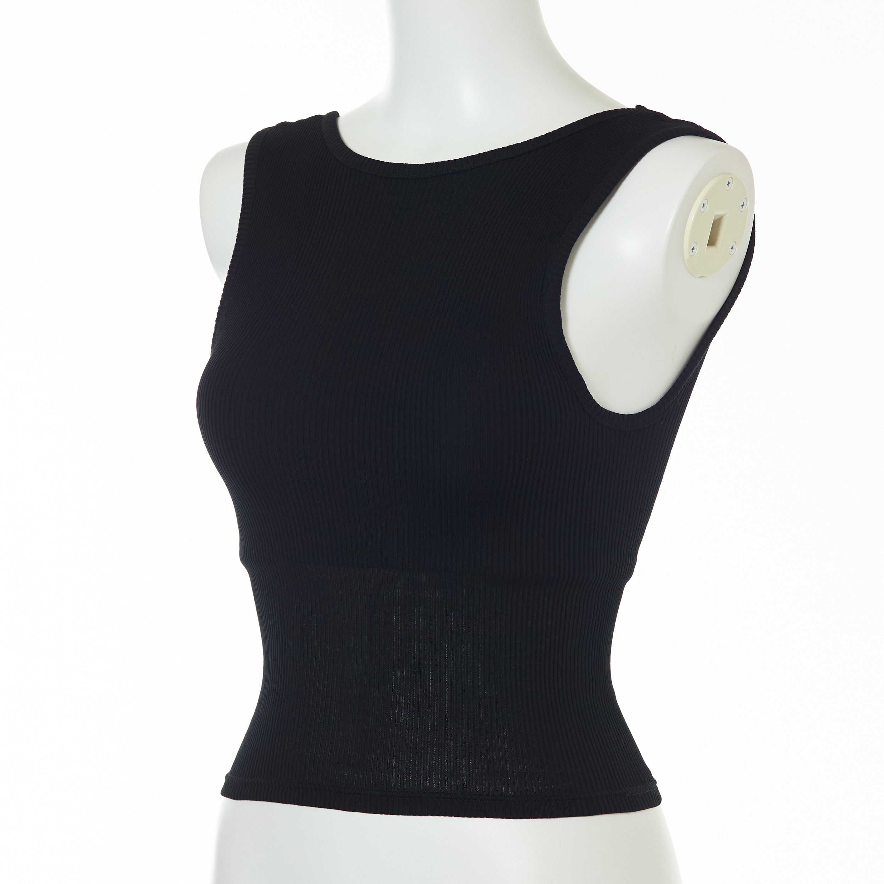 【SPECIAL EDITION】コットンアコーディオン パッド付きショートタンク