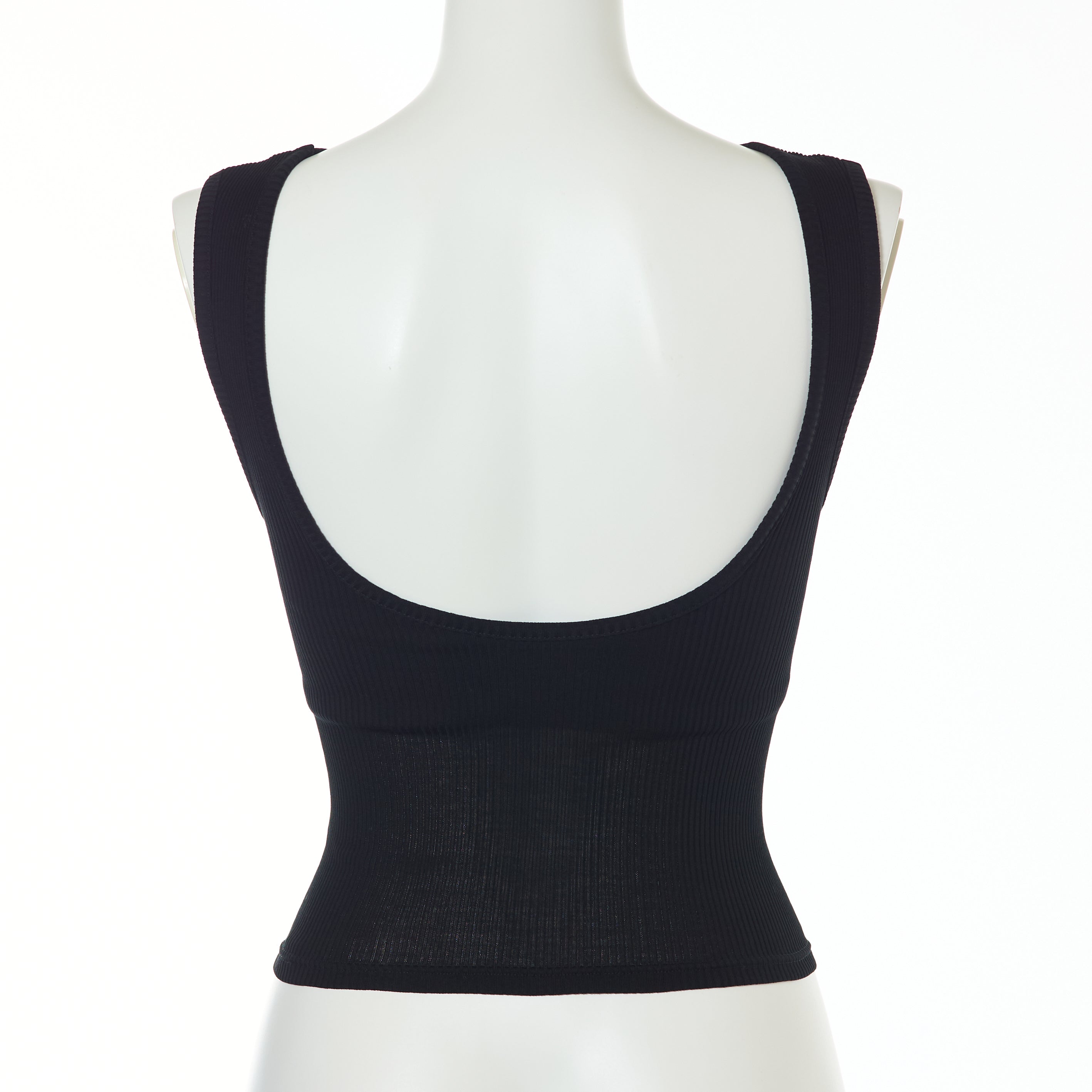 【SPECIAL EDITION】コットンアコーディオン パッド付きショートタンク