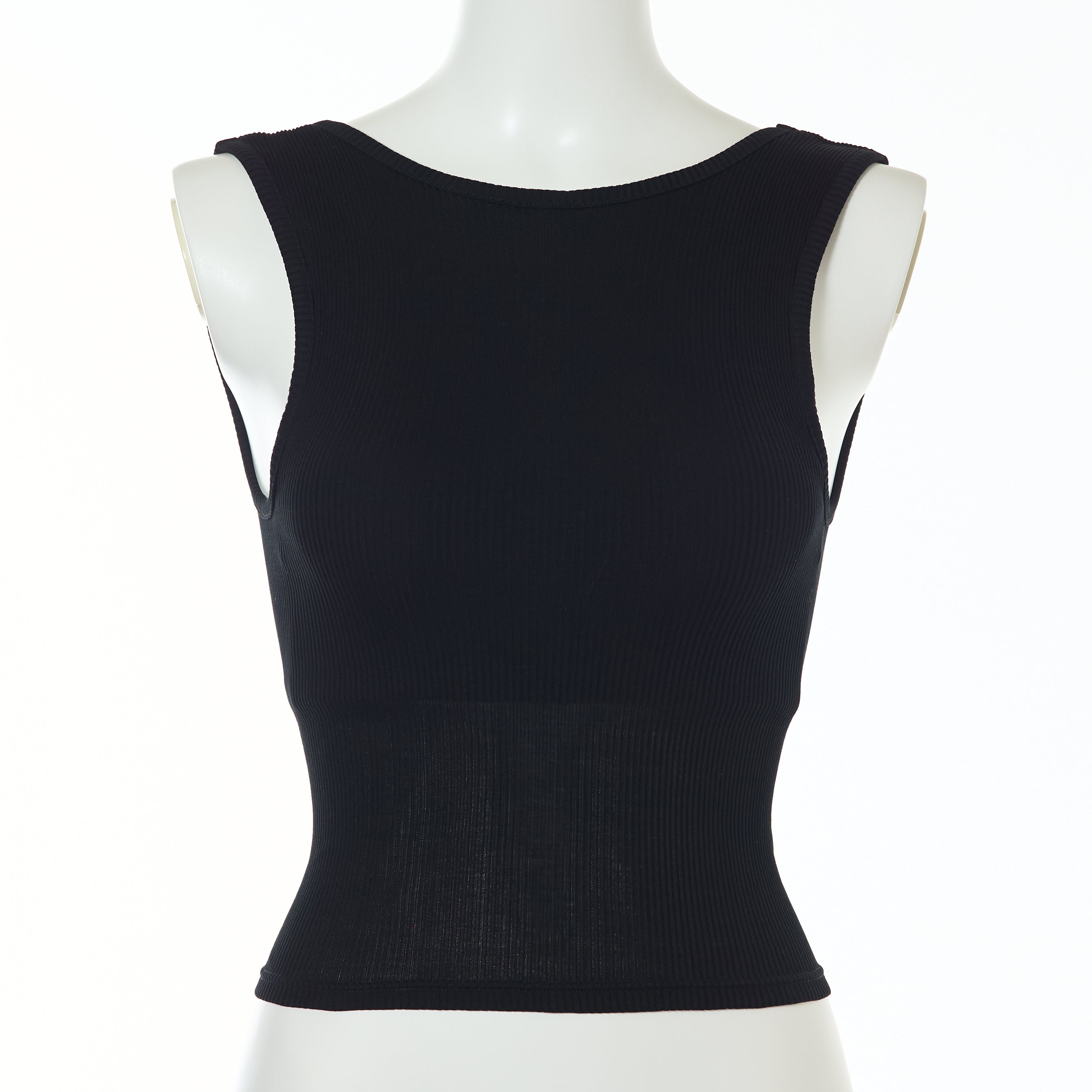 【SPECIAL EDITION】コットンアコーディオン パッド付きショートタンク