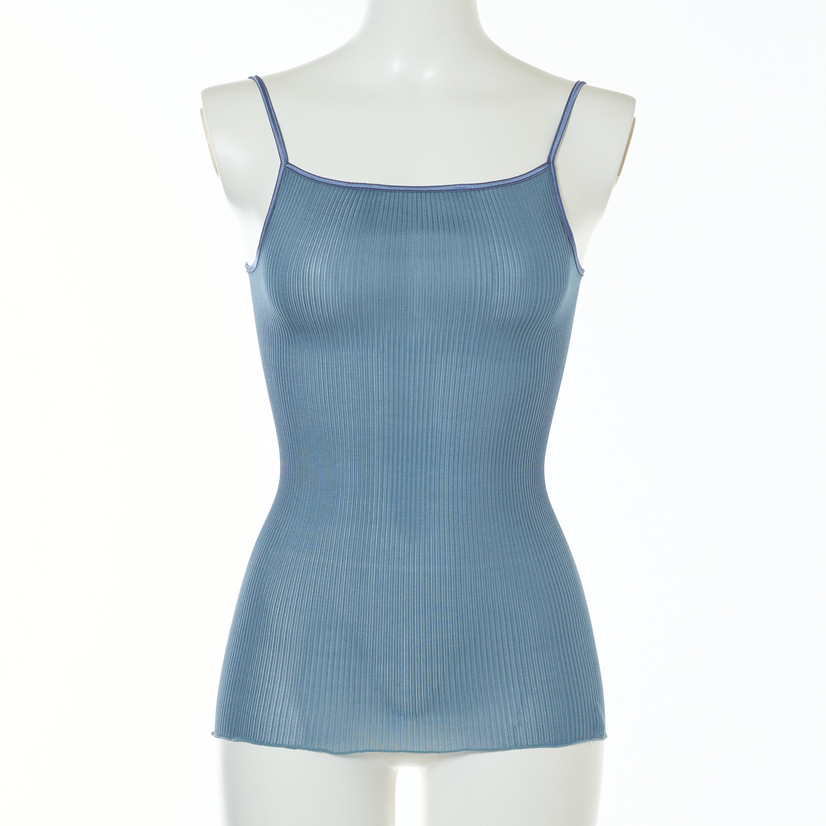 【SPECIAL EDITION】シルクアコーディオン ストレートフロントキャミソール