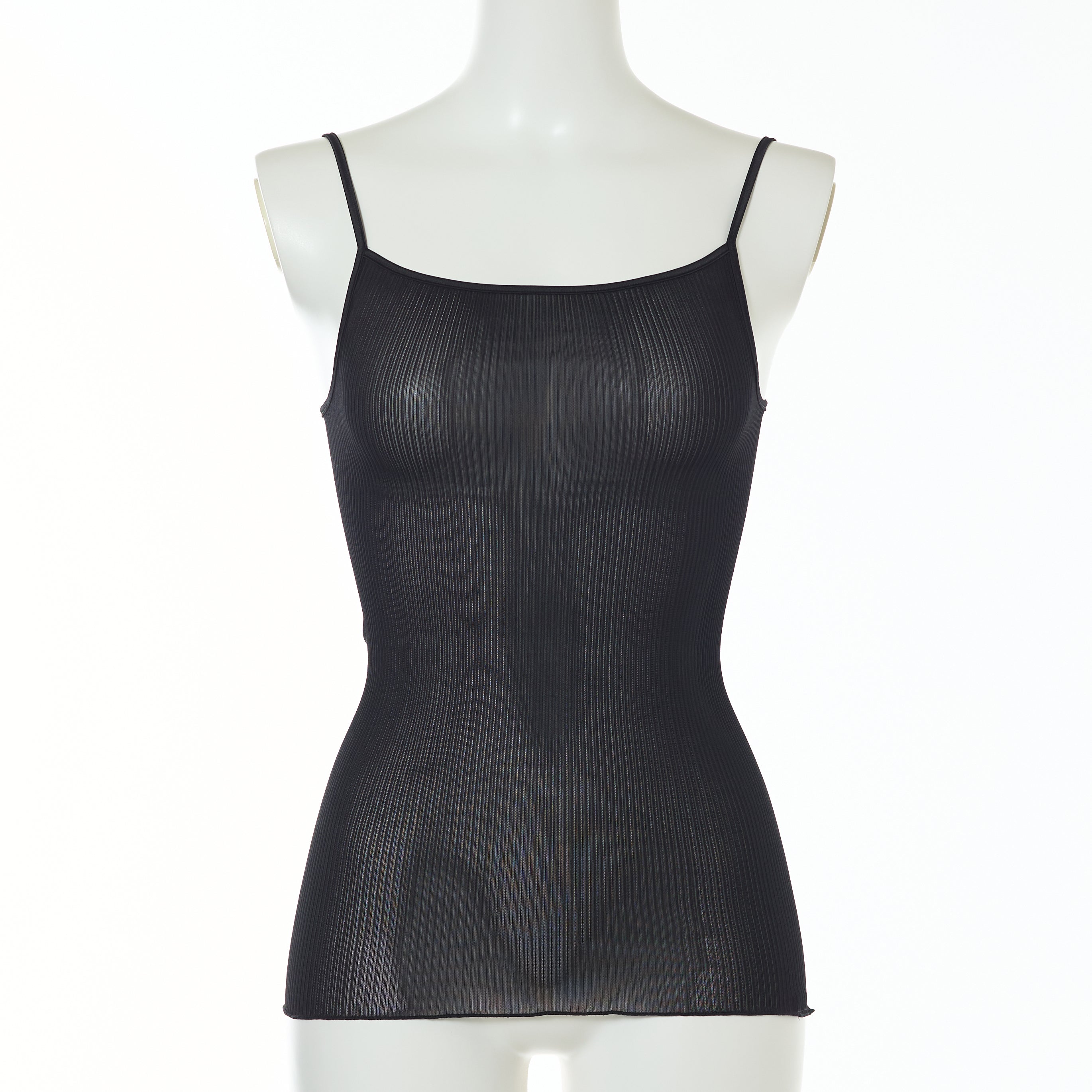 【SPECIAL EDITION】シルクアコーディオン ストレートフロントキャミソール