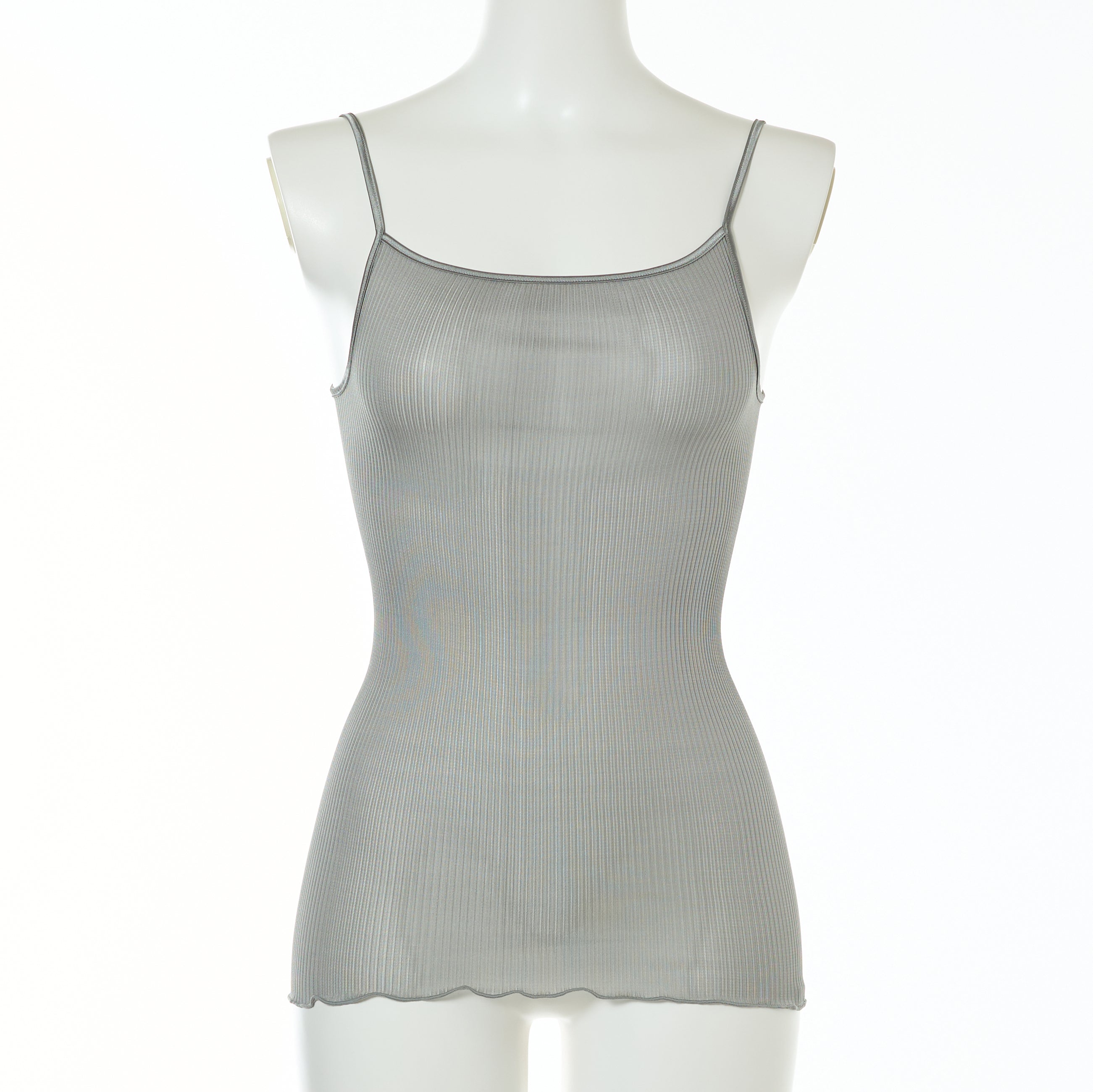 【SPECIAL EDITION】シルクアコーディオン ストレートフロントキャミソール