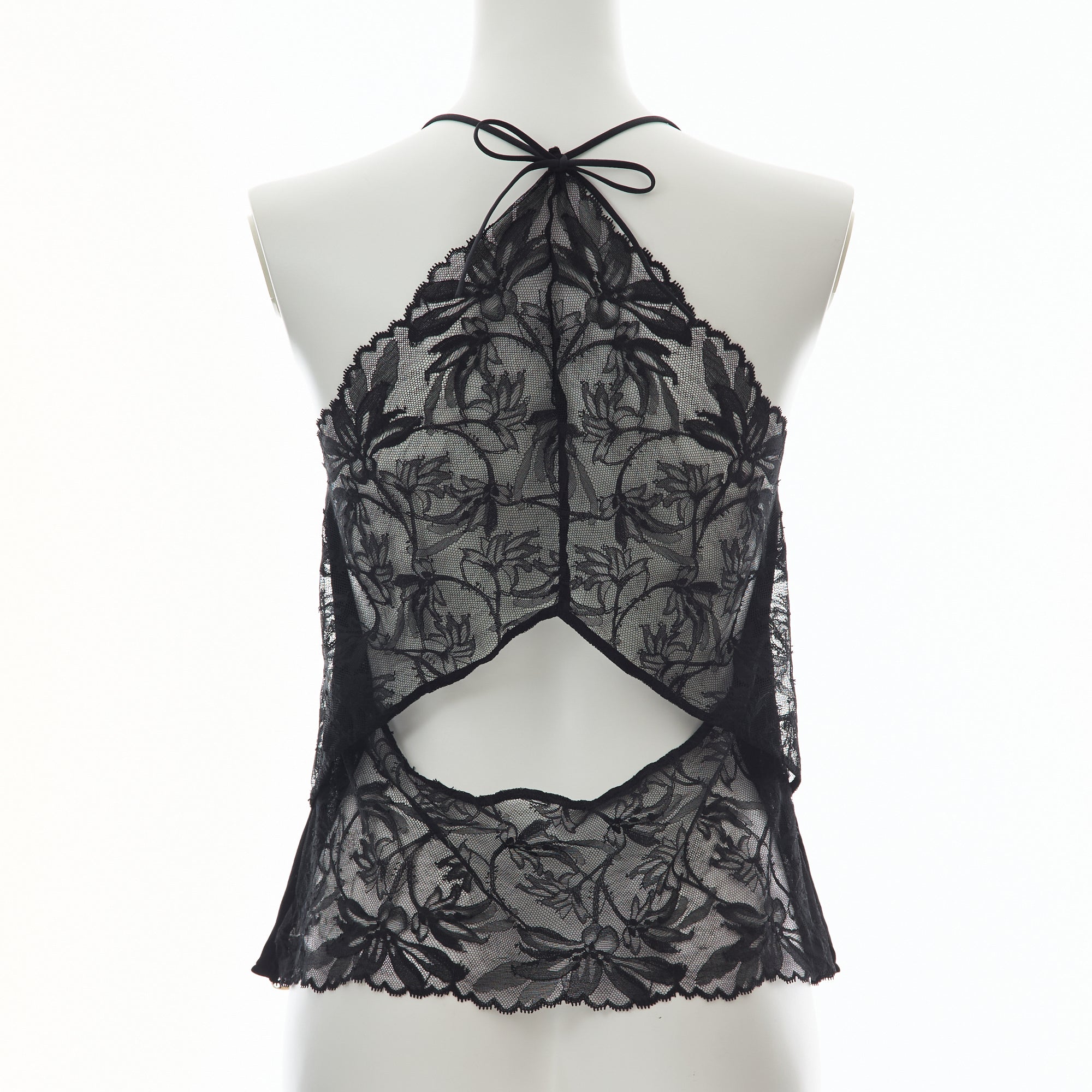 ※発売前※【26SS  Pre-order】100双フライス バックレースキャミソール