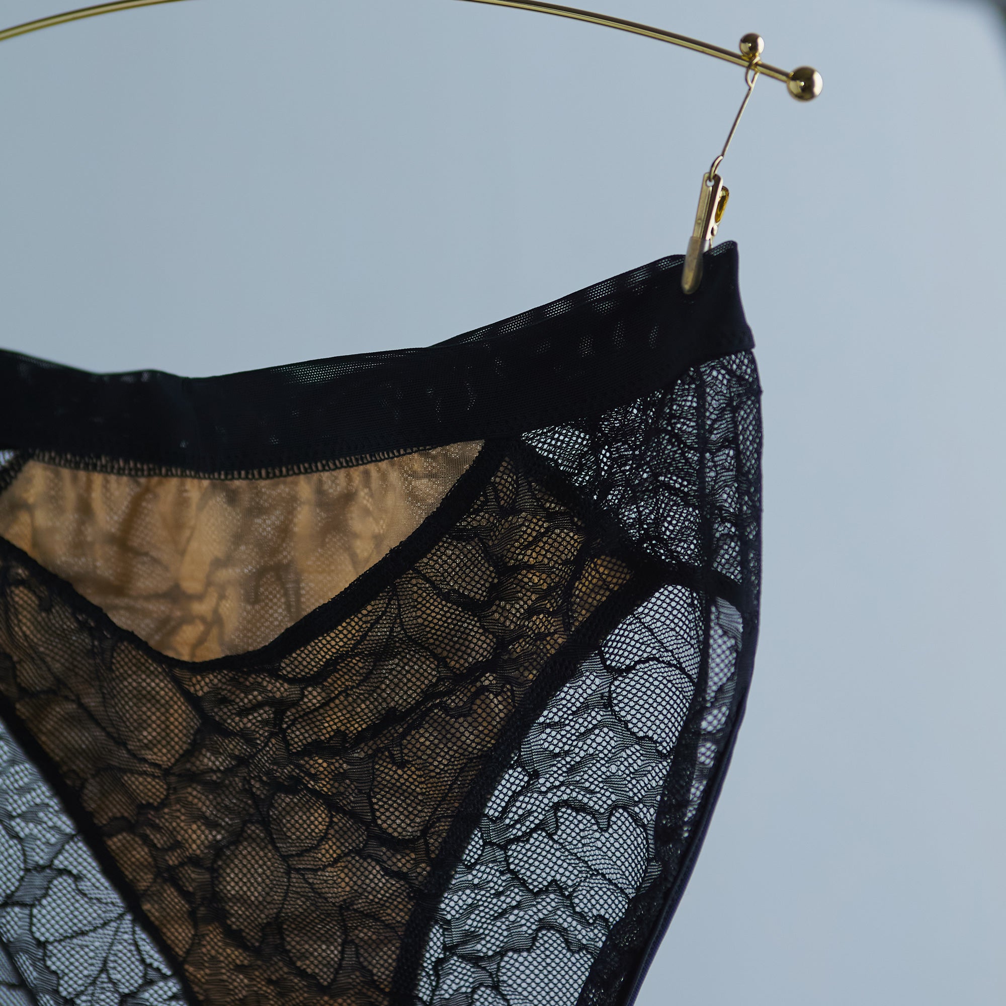 コットンリバーレース 総レースショーツ