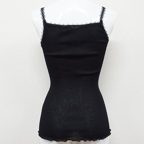 ウールシルクリブ キャミソール