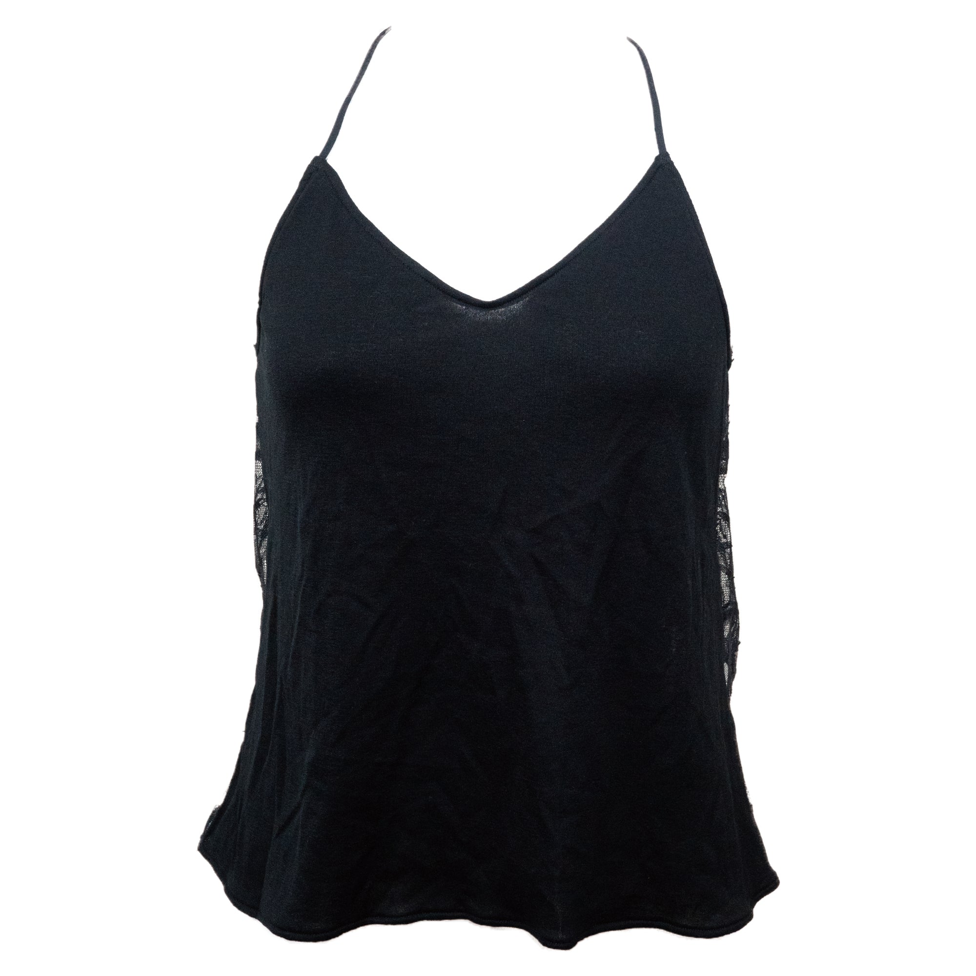 【26SS  Pre-order】100双フライス バックレースキャミソール