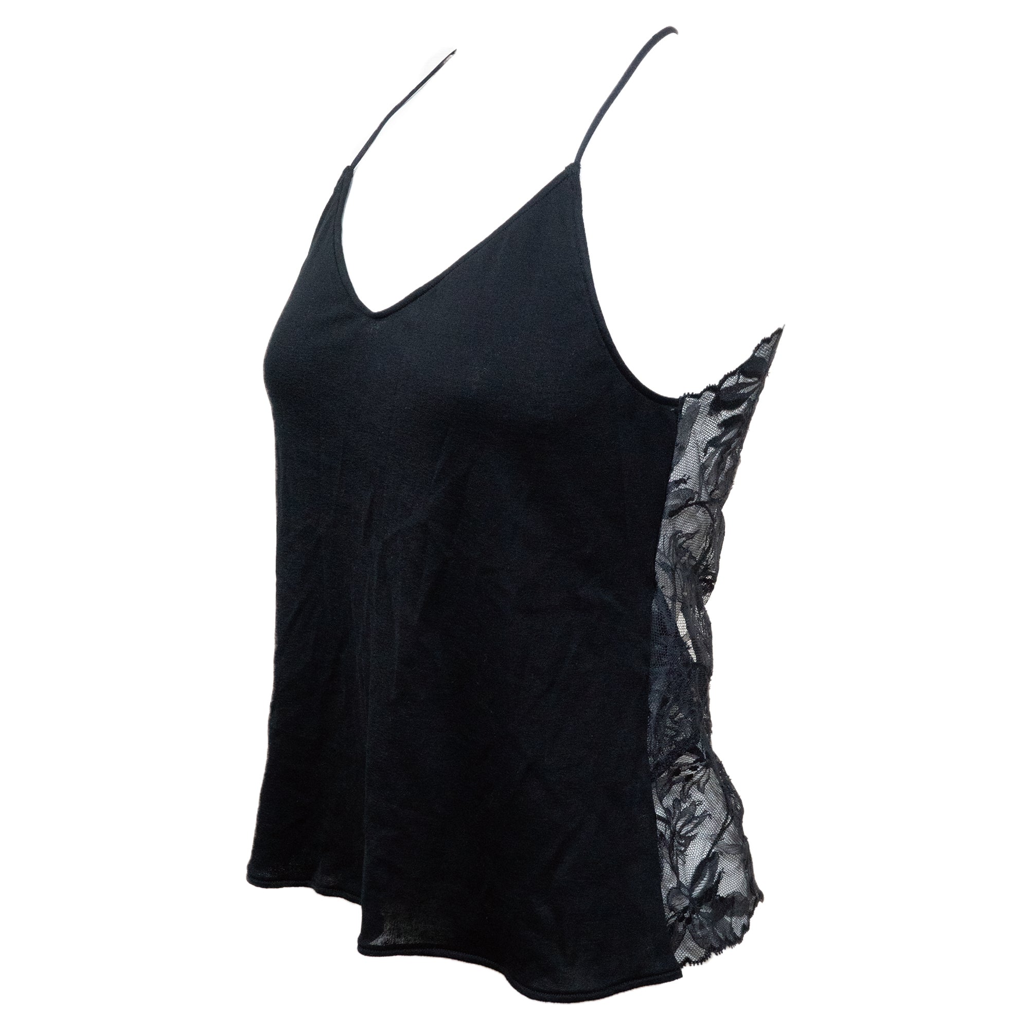 【26SS  Pre-order】100双フライス バックレースキャミソール