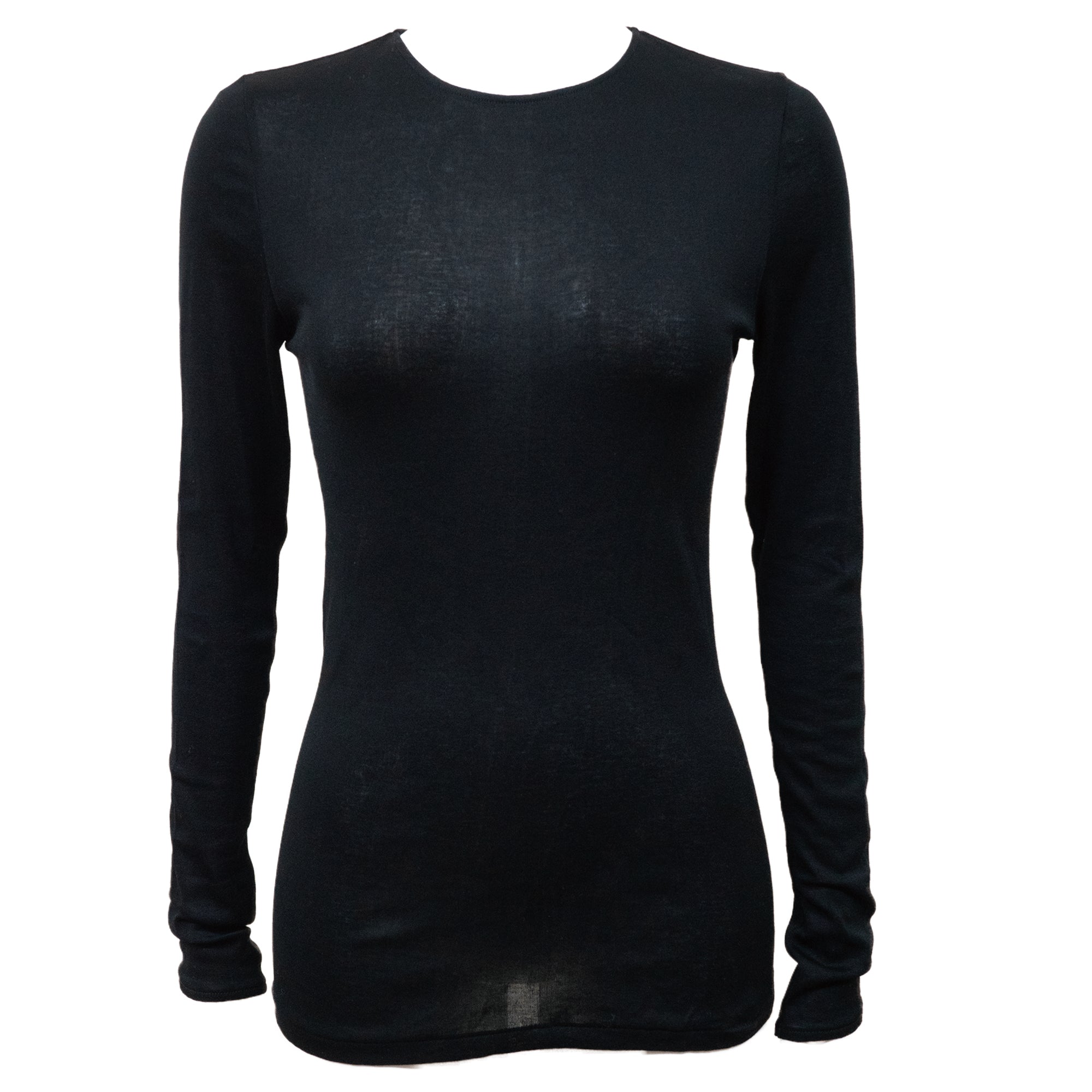 【26SS  Pre-order】100双フライス クルーネックロングスリーブ