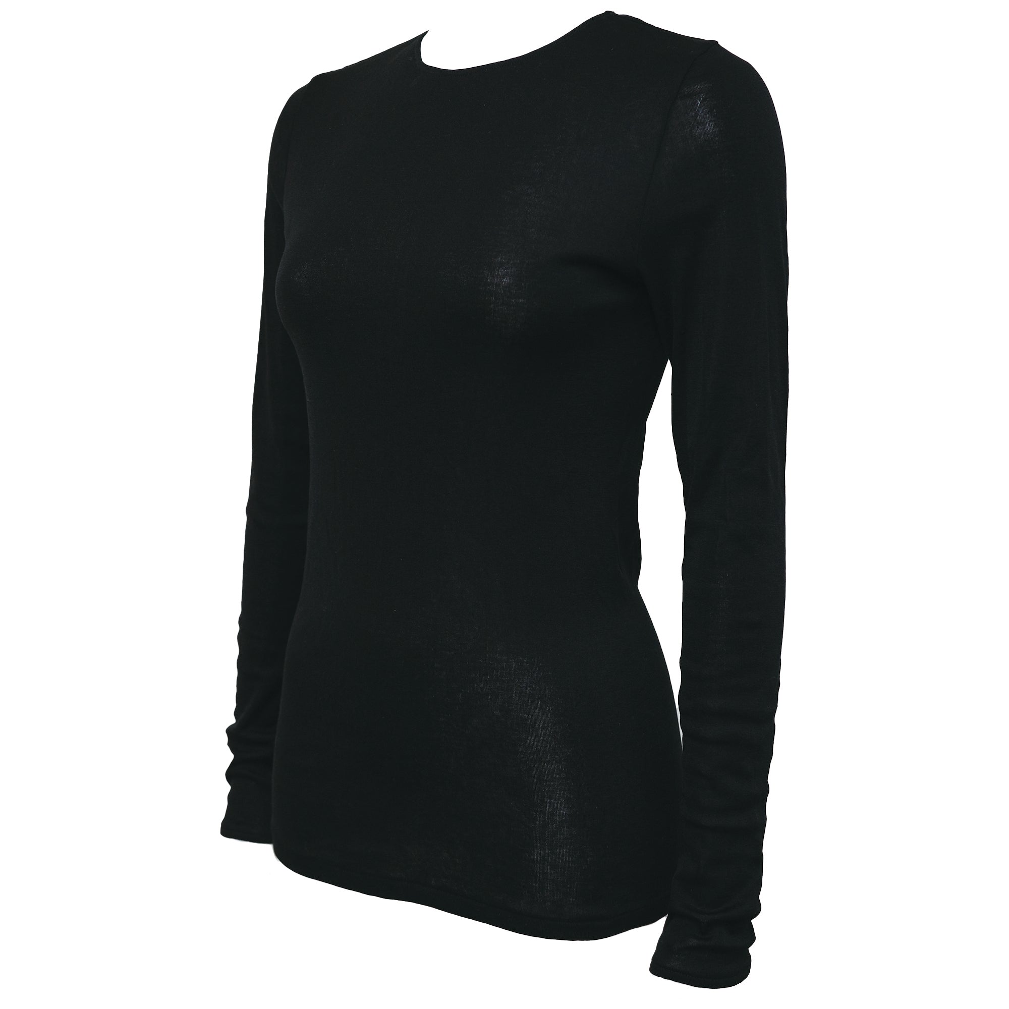 【26SS  Pre-order】100双フライス クルーネックロングスリーブ