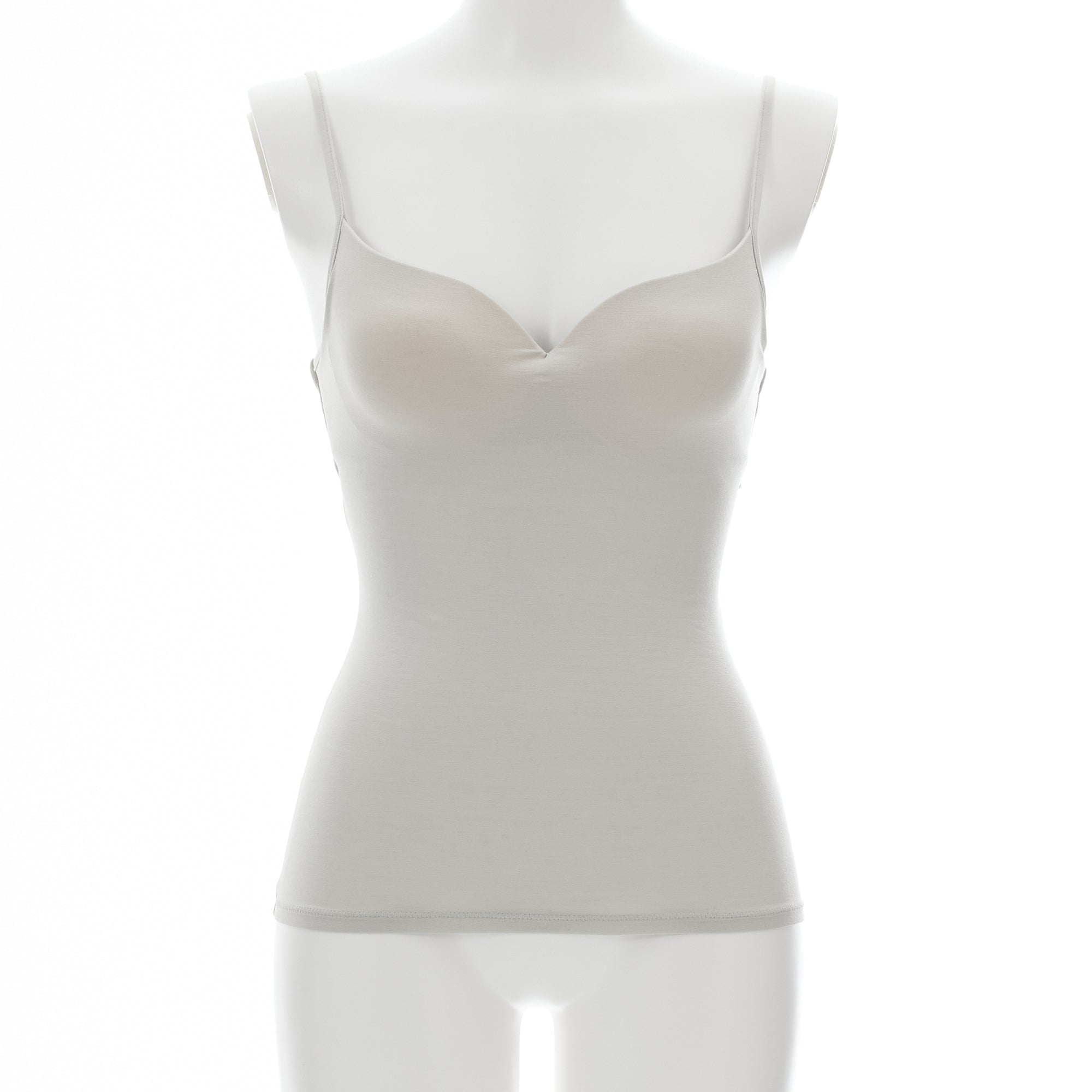 【renewal】コットンストレッチ ブラキャミソール