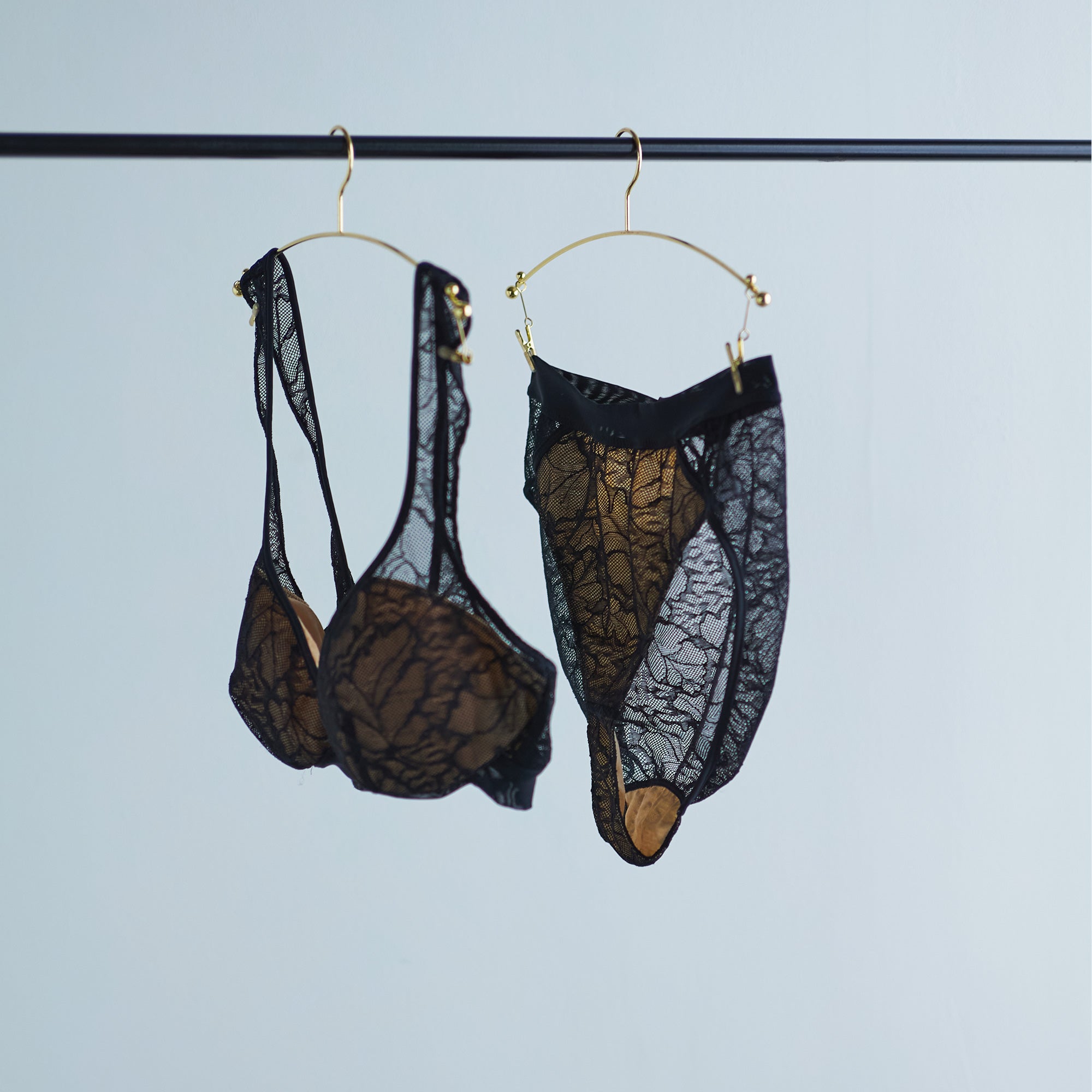 コットンリバーレース 総レースショーツ