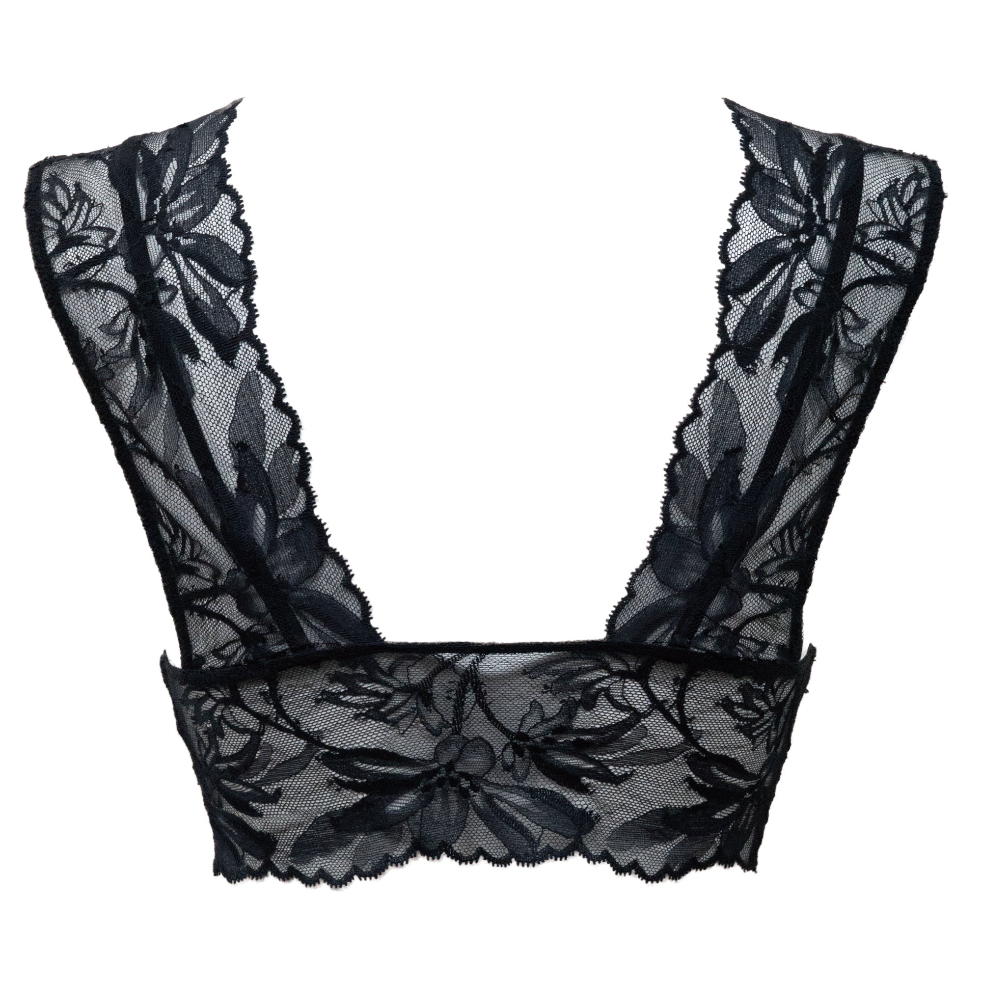 【26SS  Pre-order】シルクアコーディオン クロップドレースブラ